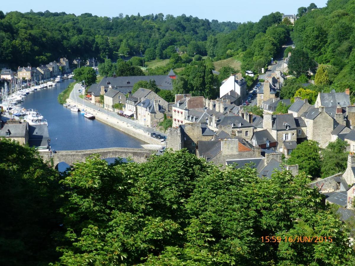 Le Logis De La Cour De Bretagne Au Port De Dinan Lanvallay Eksteriør bilde