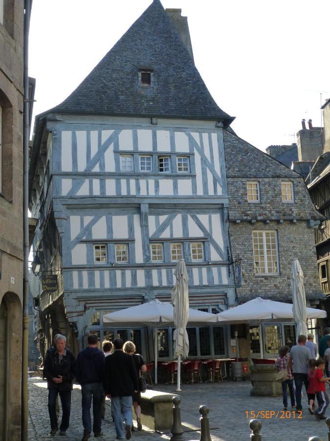 Le Logis De La Cour De Bretagne Au Port De Dinan Lanvallay Eksteriør bilde