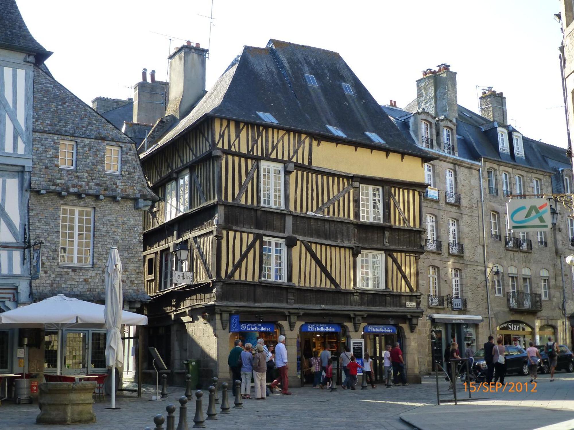 Le Logis De La Cour De Bretagne Au Port De Dinan Lanvallay Eksteriør bilde